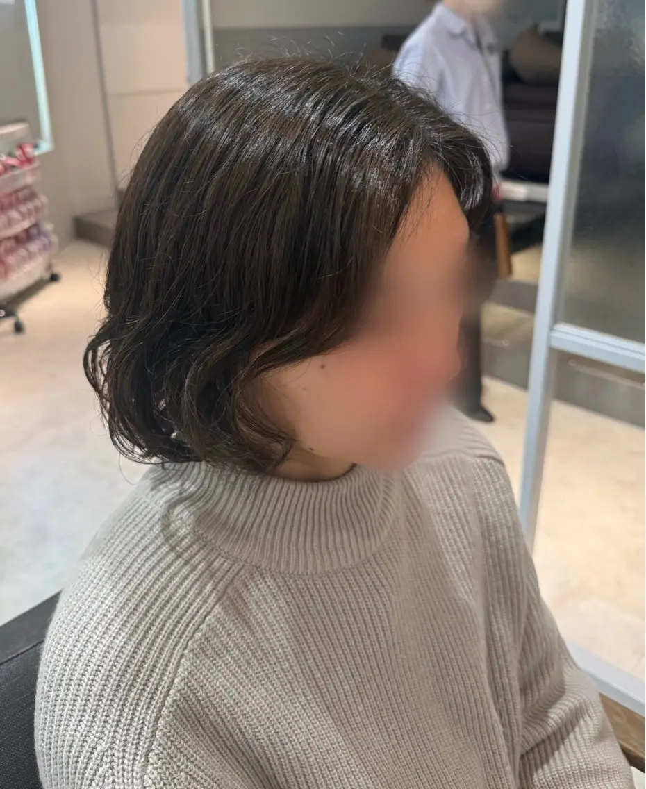 🌷ナチュラルパーマ🌷＋🍒カット🍒の写真