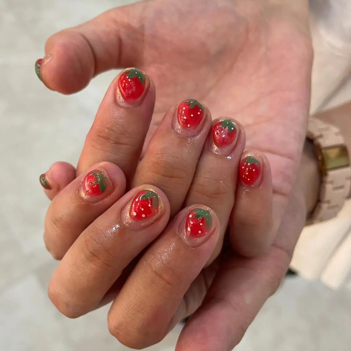 ネイル ハンドネイル フットネイル ゆびノさき茨木店 ニュアンス/アートのネイルデザイン