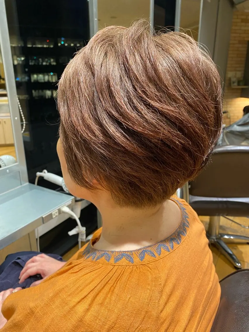 ショート 鈴木 絢麗のヘアスタイル