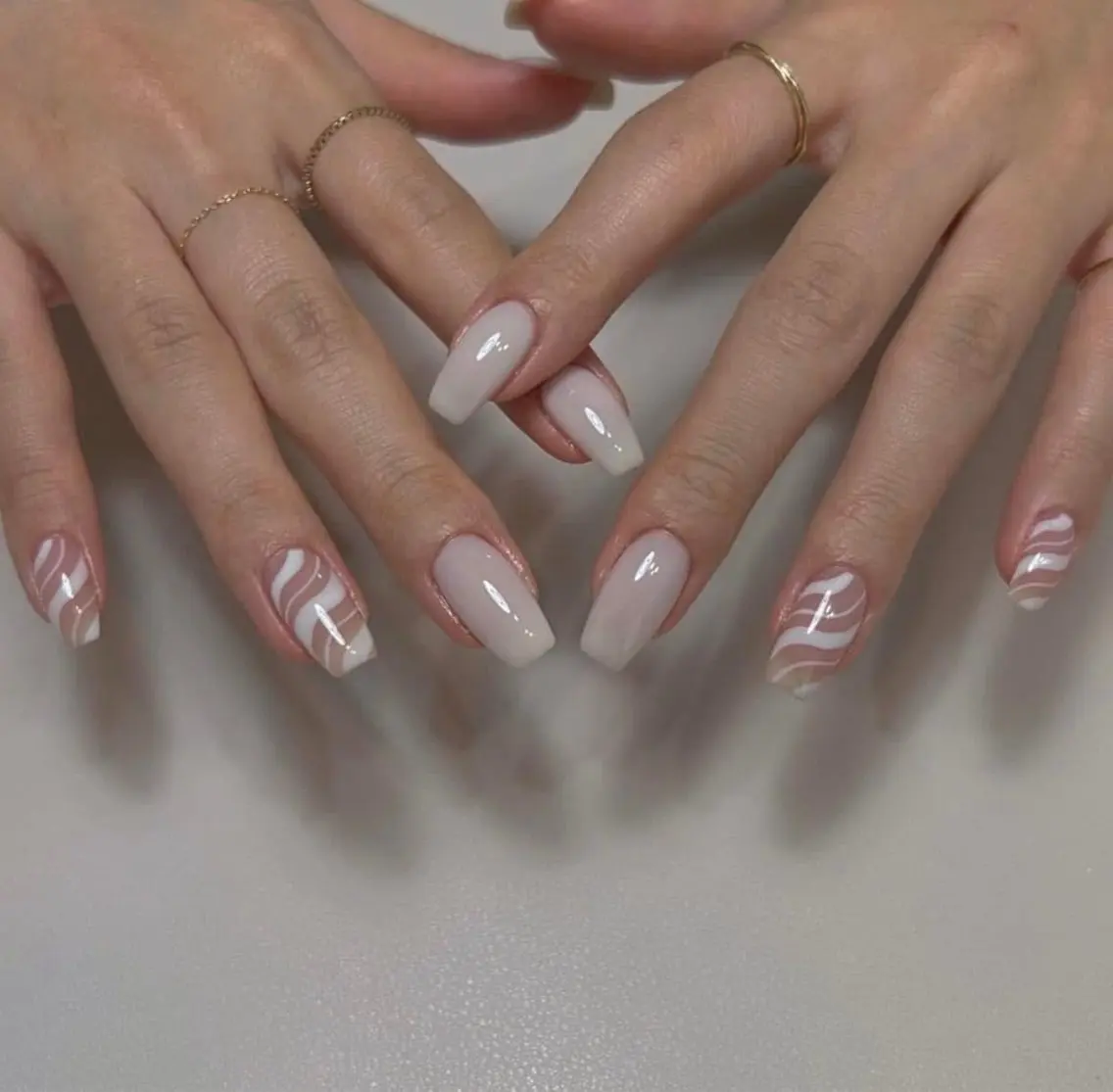 ネイル 持ち込み ハンドネイル ANA.CHUO NAILSのネイルデザイン