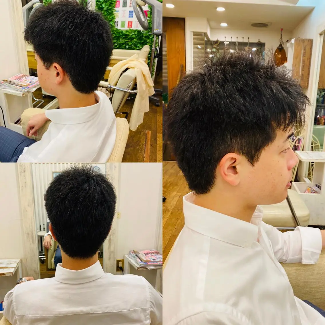 ショート メンズ ビジネス カット 吉原 頌平のヘアスタイル