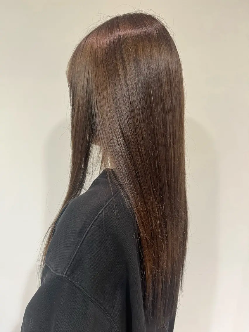 カラー 白石 歩真のヘアスタイル