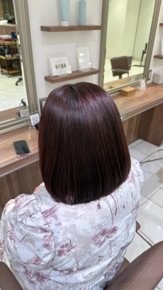 ミディアム カラー ヘアカラー 桜新町/ Mea⭐︎のヘアスタイル