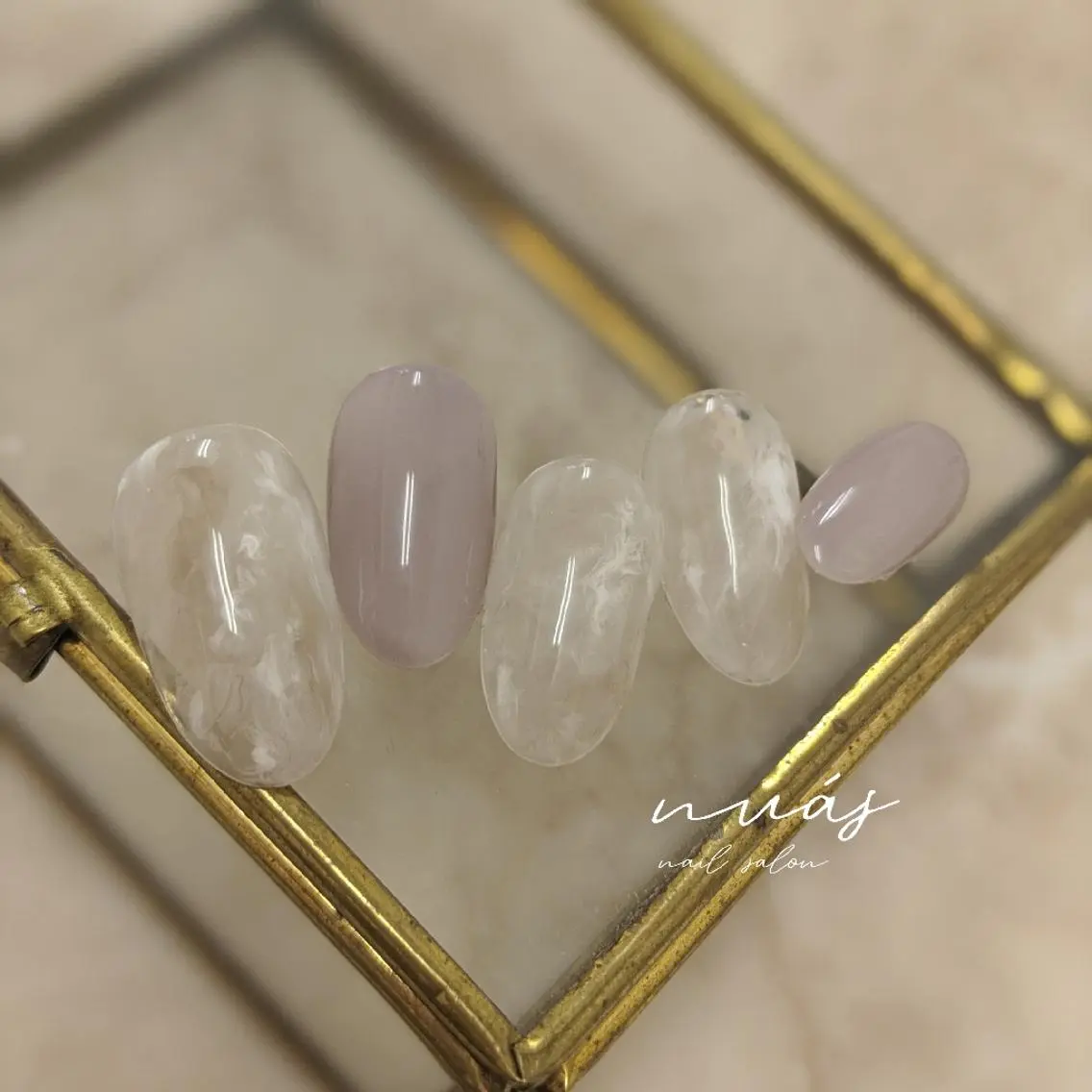ネイル nuás nail & eyeのネイルデザイン