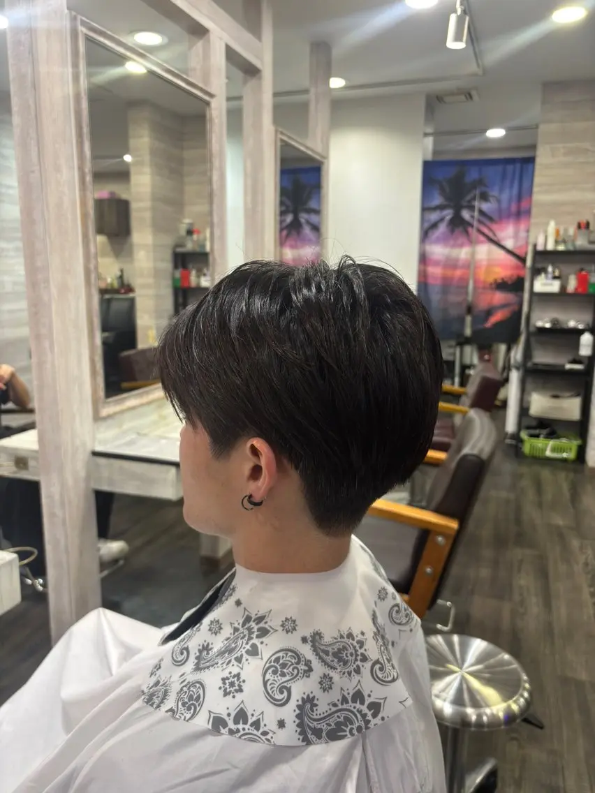 ショート 須永 聖也のヘアスタイル