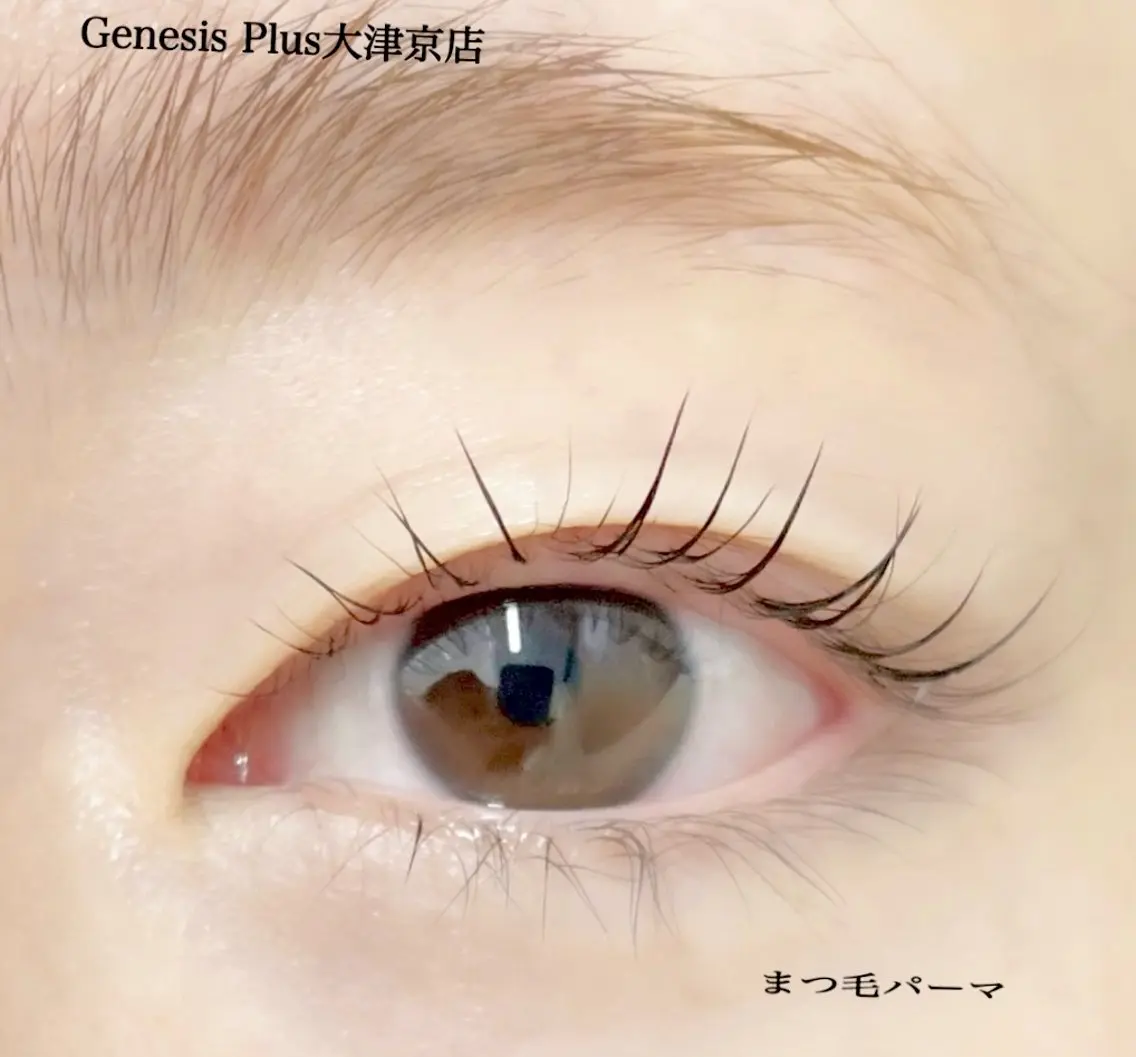 マツエク・マツパ 一重×まつ毛パーマ マツパ Genesis Plus大津京店のマツエク・マツパデザイン
