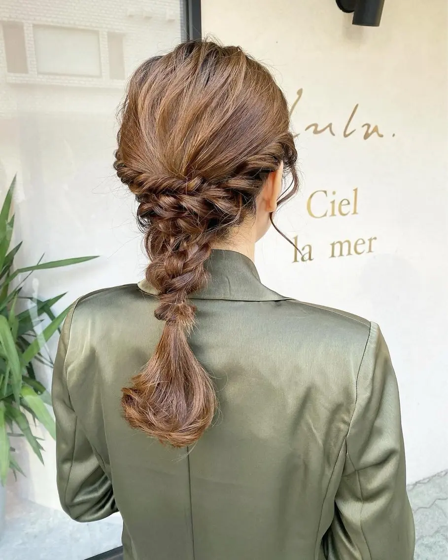 🎀早朝ヘアセット🎀結婚式お呼ばれやお出かけ前に♡の写真