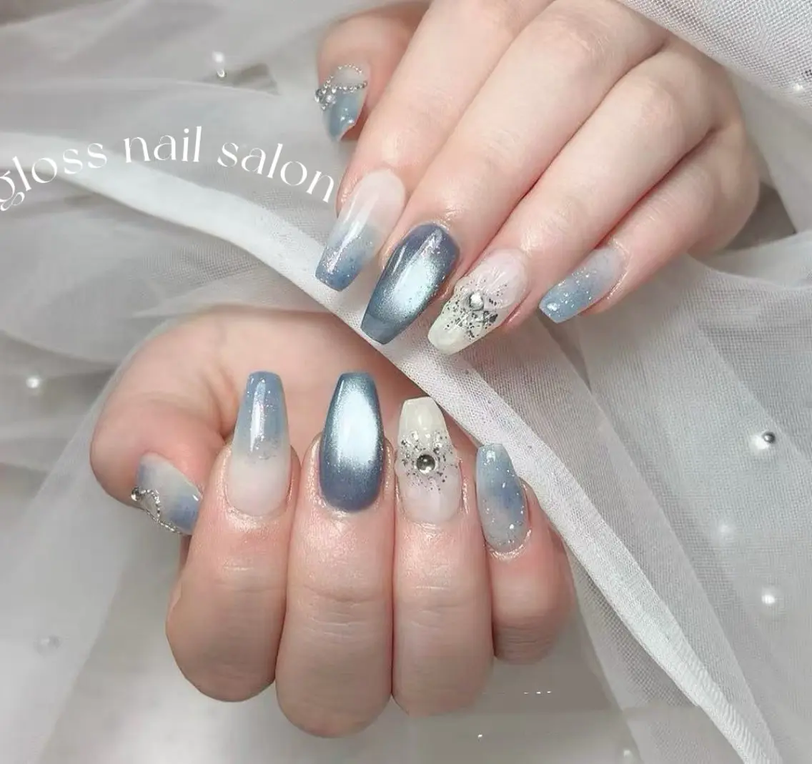 ネイル ハンドネイル ゆり🌷 gloss nailのネイルデザイン