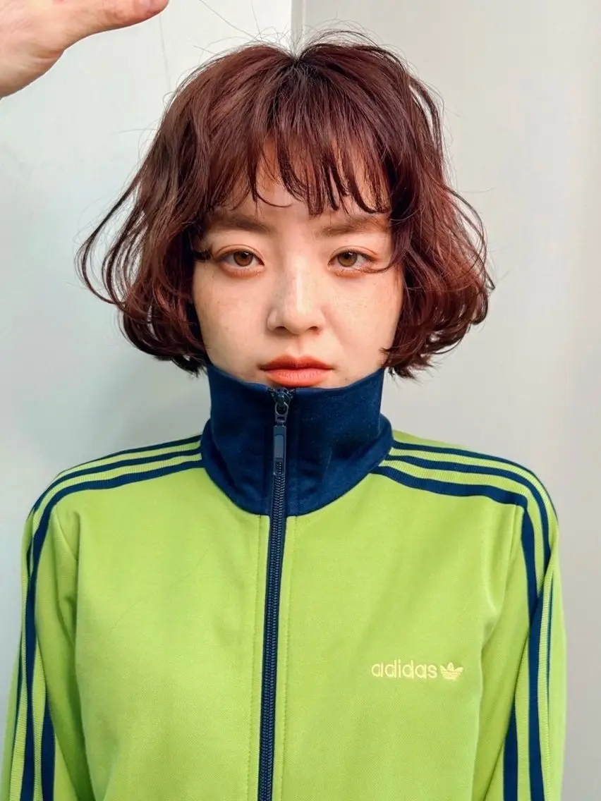 カット+パーマ+2stepトリートメント🍊の写真