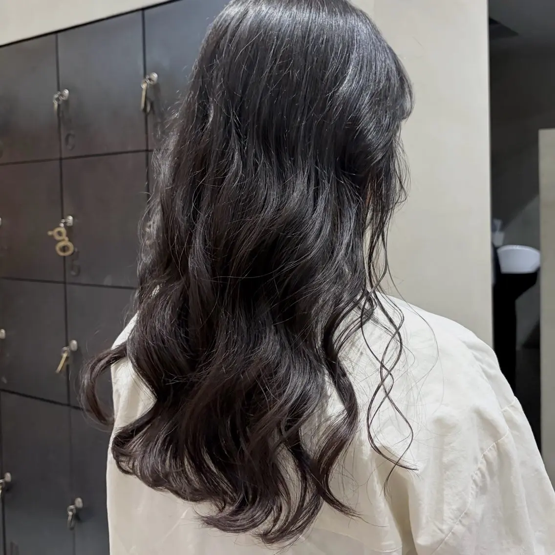 ロング カラー ロングレイヤー 韓国風ヘア レイヤーカット ロング カット ヘアカラー なな/ICI/レイヤ ーパーマ/上前津のヘアスタイル