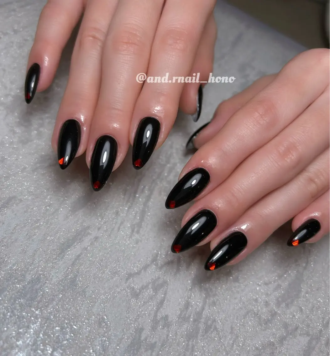 ネイル ワンカラーネイル and.R nail 戸部ほのかのネイルデザイン
