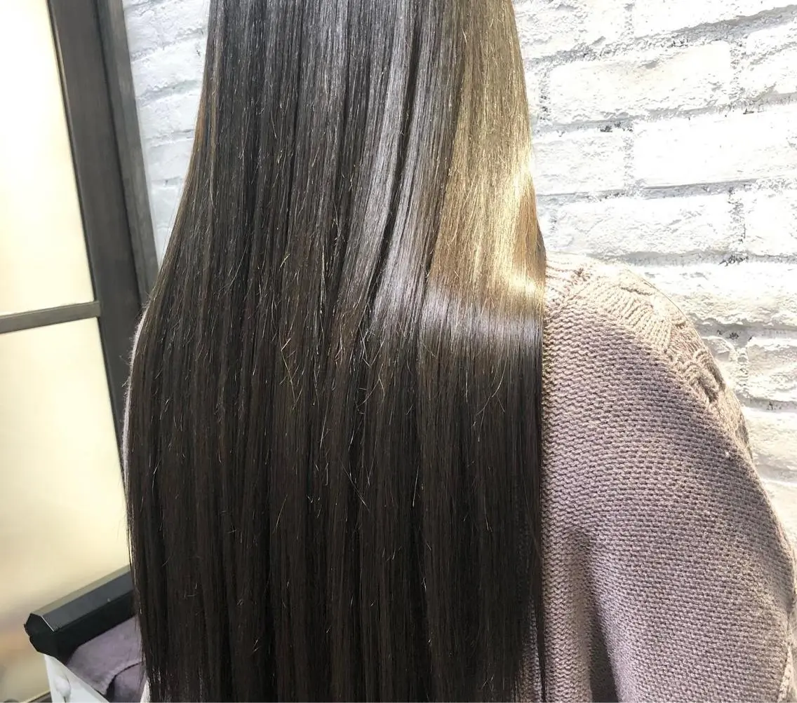 セミロング ハイライト 髪質改善 レイヤーカット 志木駅1分☆髪質改善 ミニモ限定特別割引✨のヘアスタイル
