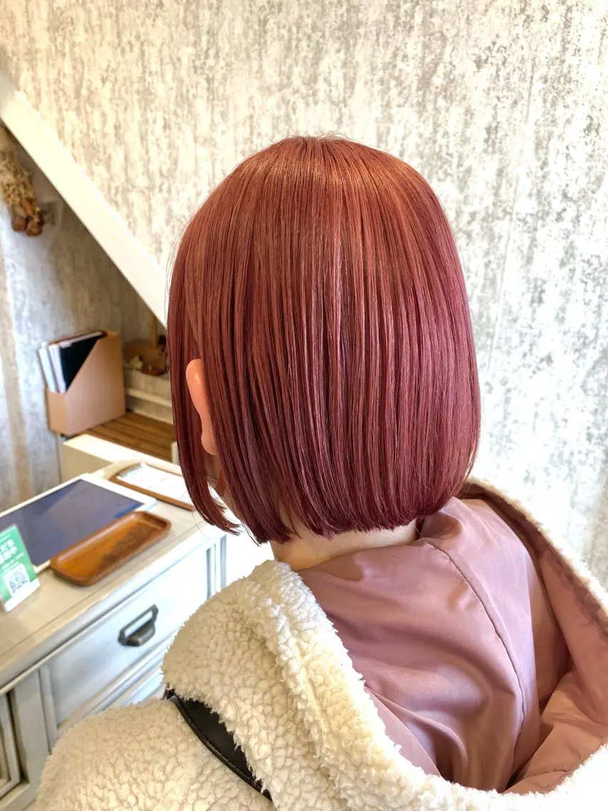 ミディアム 白木 遥太のヘアスタイル