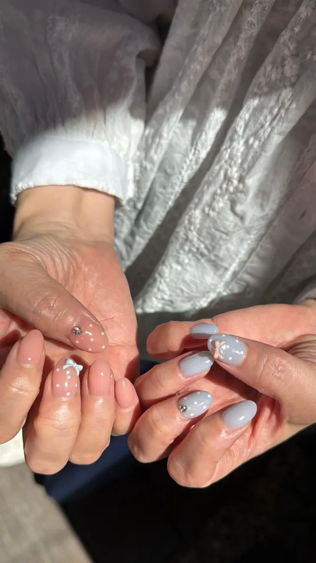 ネイル フラッシュネイル フラッシュマグ フットネイル フレンチネイル 韓国ネイル ハンドネイル SAKU nail 作島茜のネイルデザイン