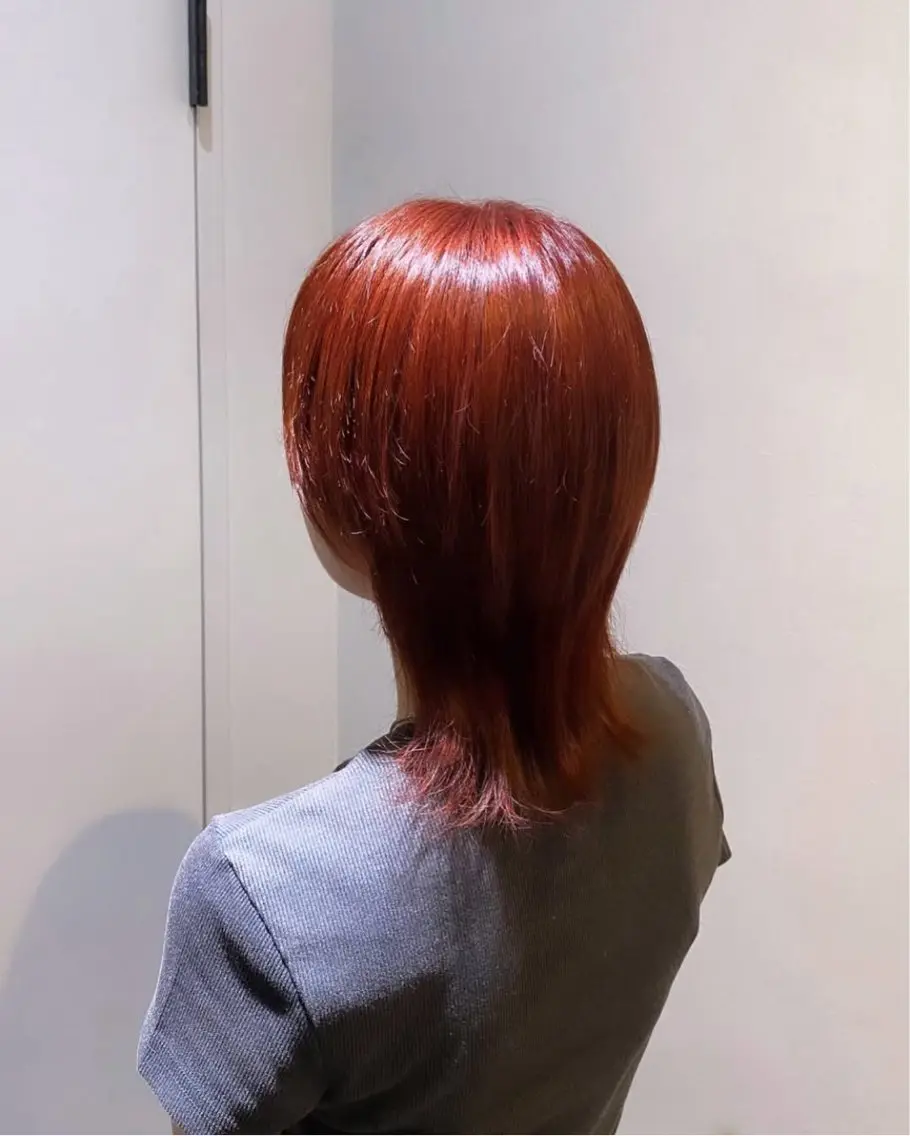 カラー ヘアカラー 佐藤 紗奈のヘアスタイル