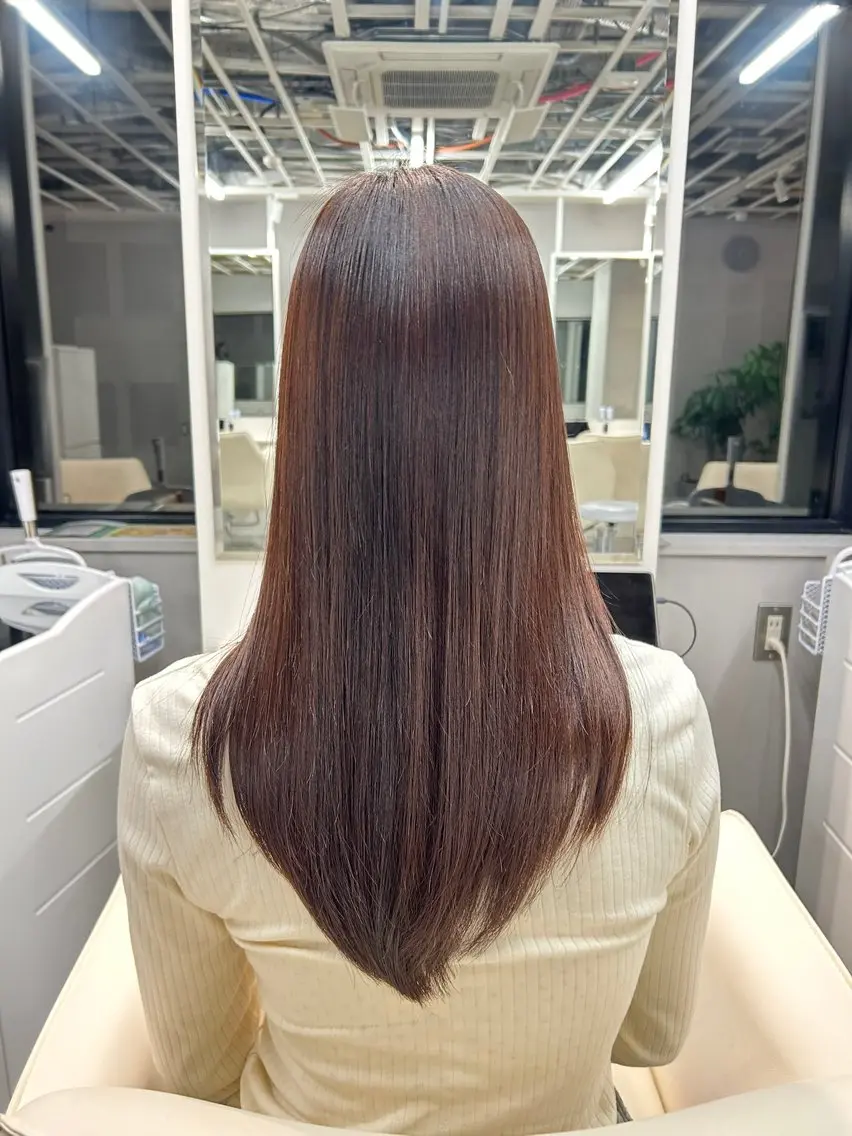 セミロング asterisk ななかのヘアスタイル