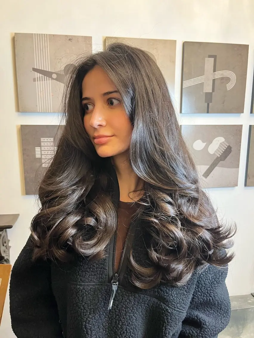 ロング 🇺🇸海外レイヤー yunoのヘアスタイル