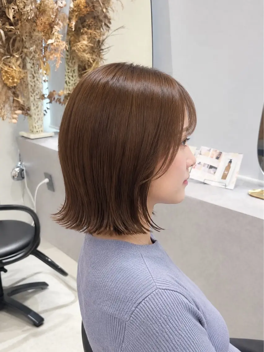 カラー 池谷 茉耶のヘアスタイル