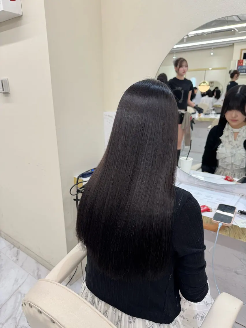 ロング カラー パーマ ヘアアレンジ くせ毛 カット ヘアカラー 縮毛矯正 トリートメント 髪質改善特化 🫧松野力也のヘアスタイル