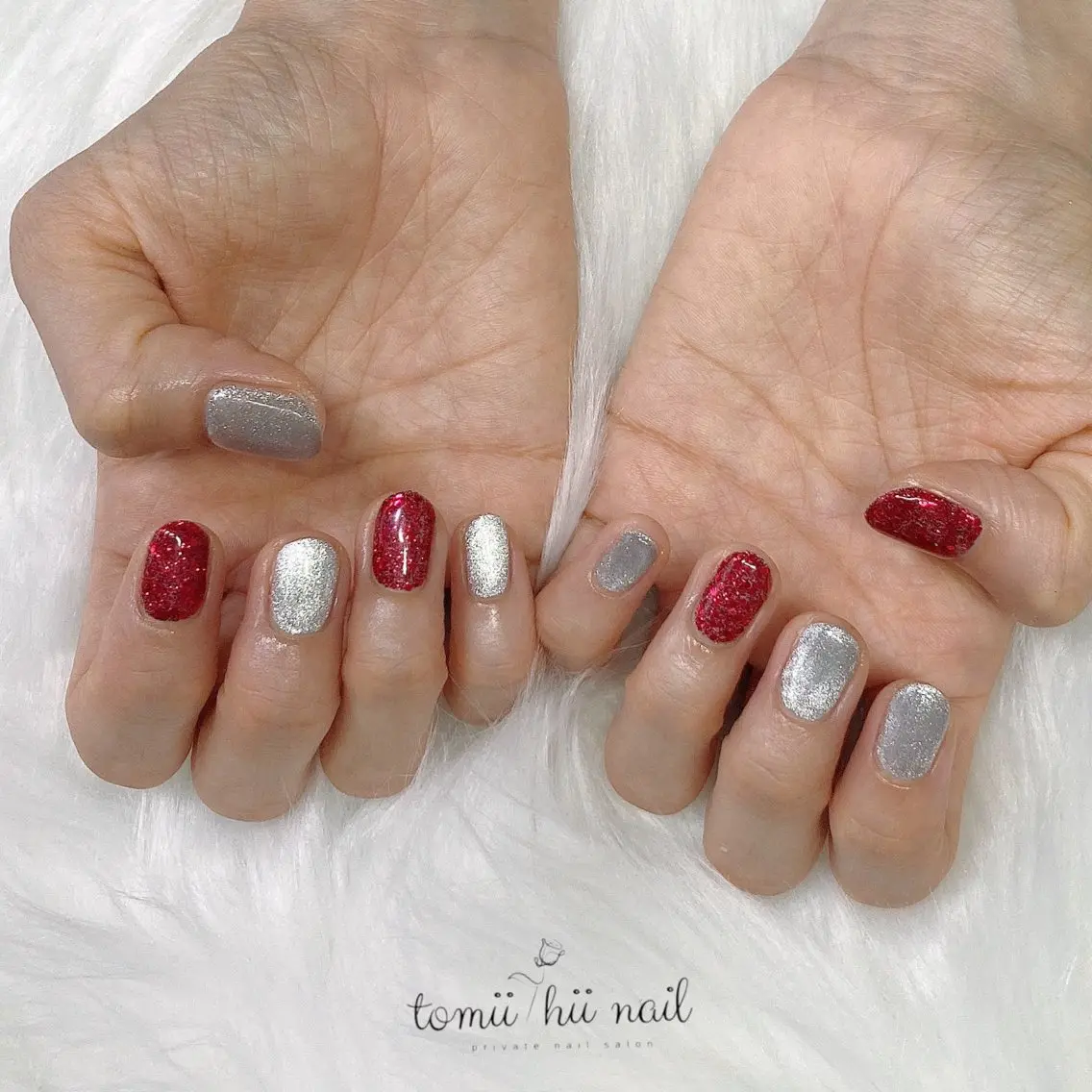 ネイル ラメ(グリッター) マグネットネイル tomii-hii -nailのその他イメージ