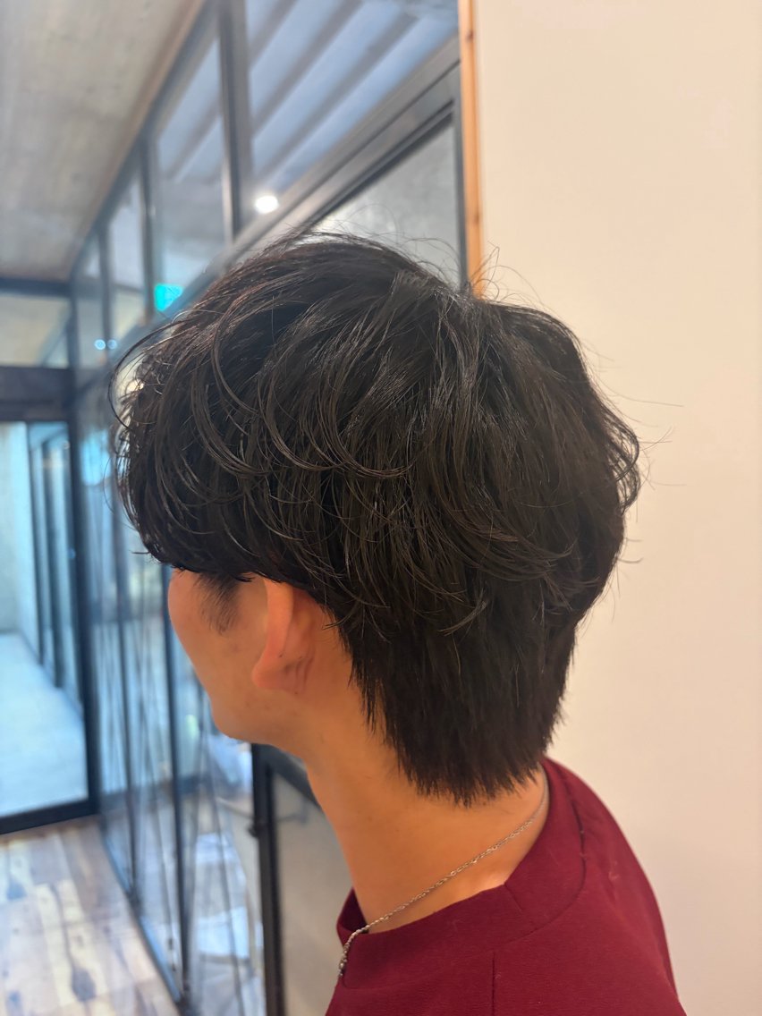 パーマ 高橋 航大のヘアスタイル