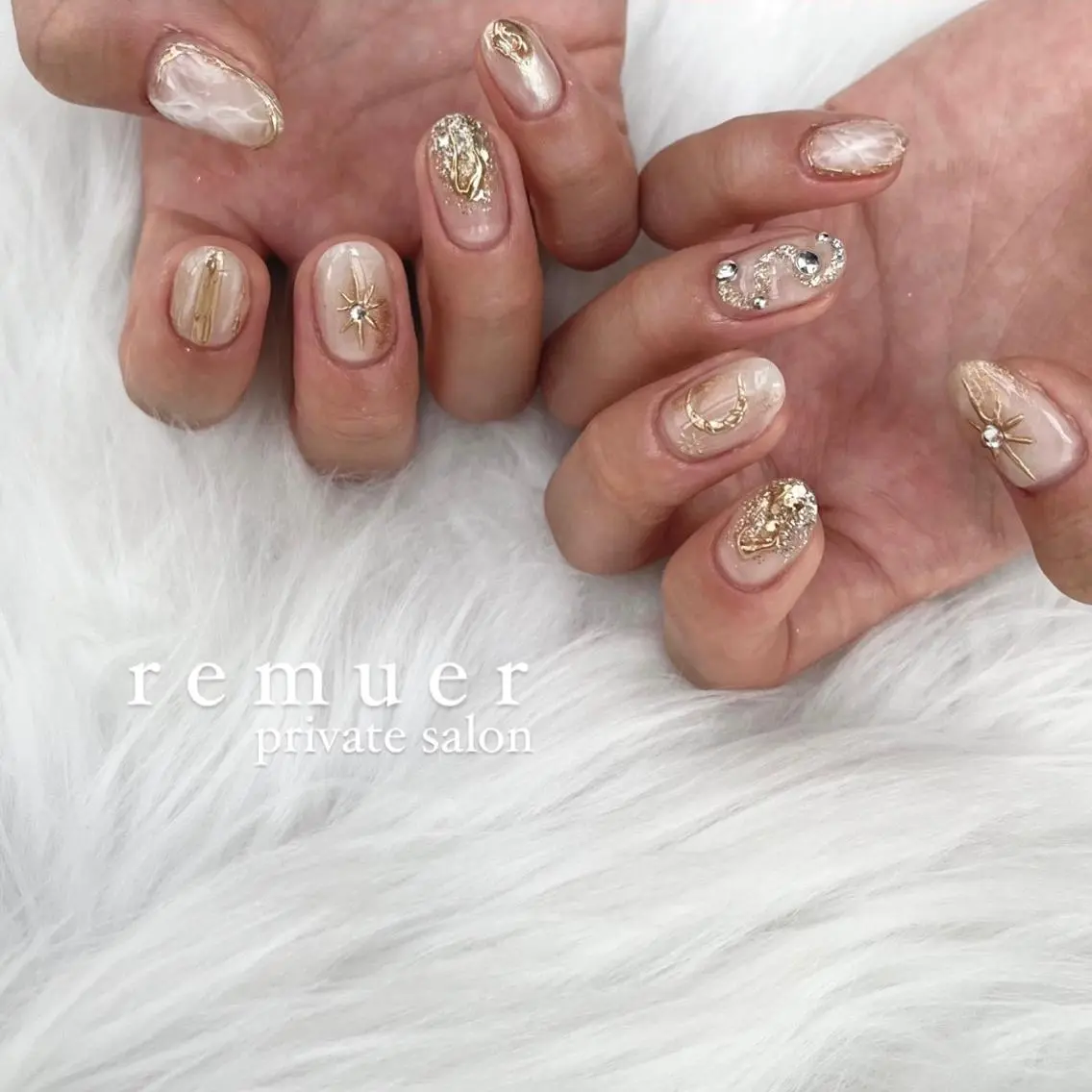 ネイル ハンドネイル nail salon remuerのネイルデザイン