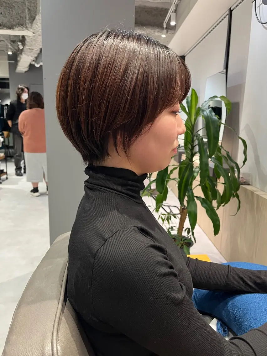 ショート ショートヘア 小顔カット SNSモニター募集！ くせ毛特化/大村のヘアスタイル
