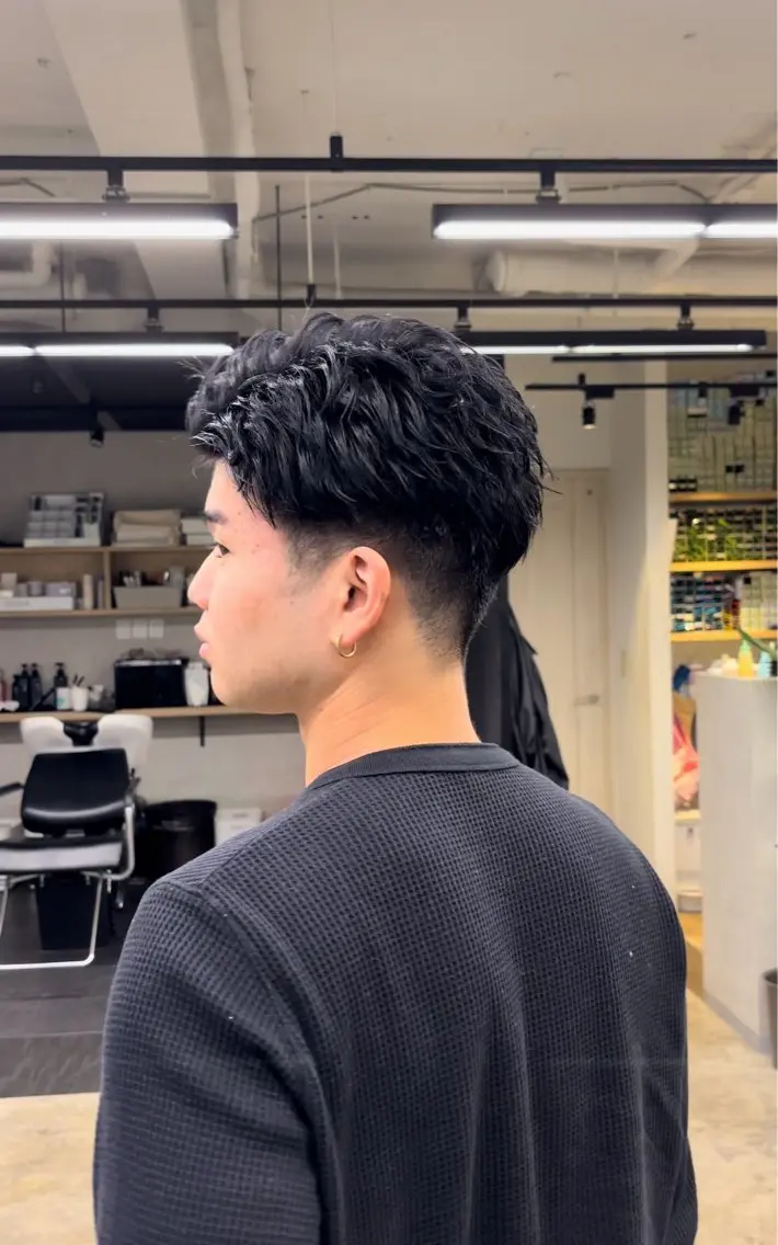 men's cut💈　（shampoo & hair set込み）の写真