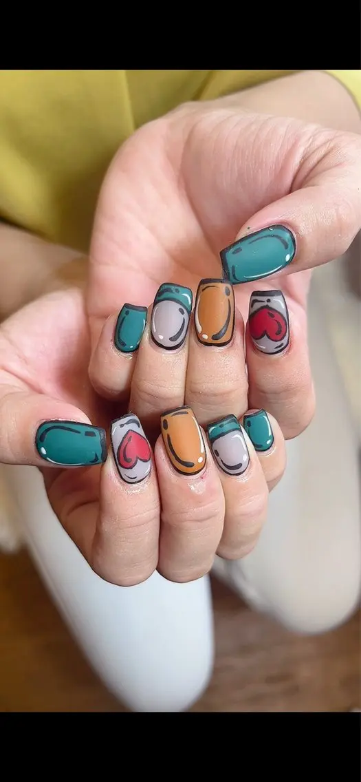 ネイル ハンドネイル LOVE NAIL 💕Sonoのネイルデザイン