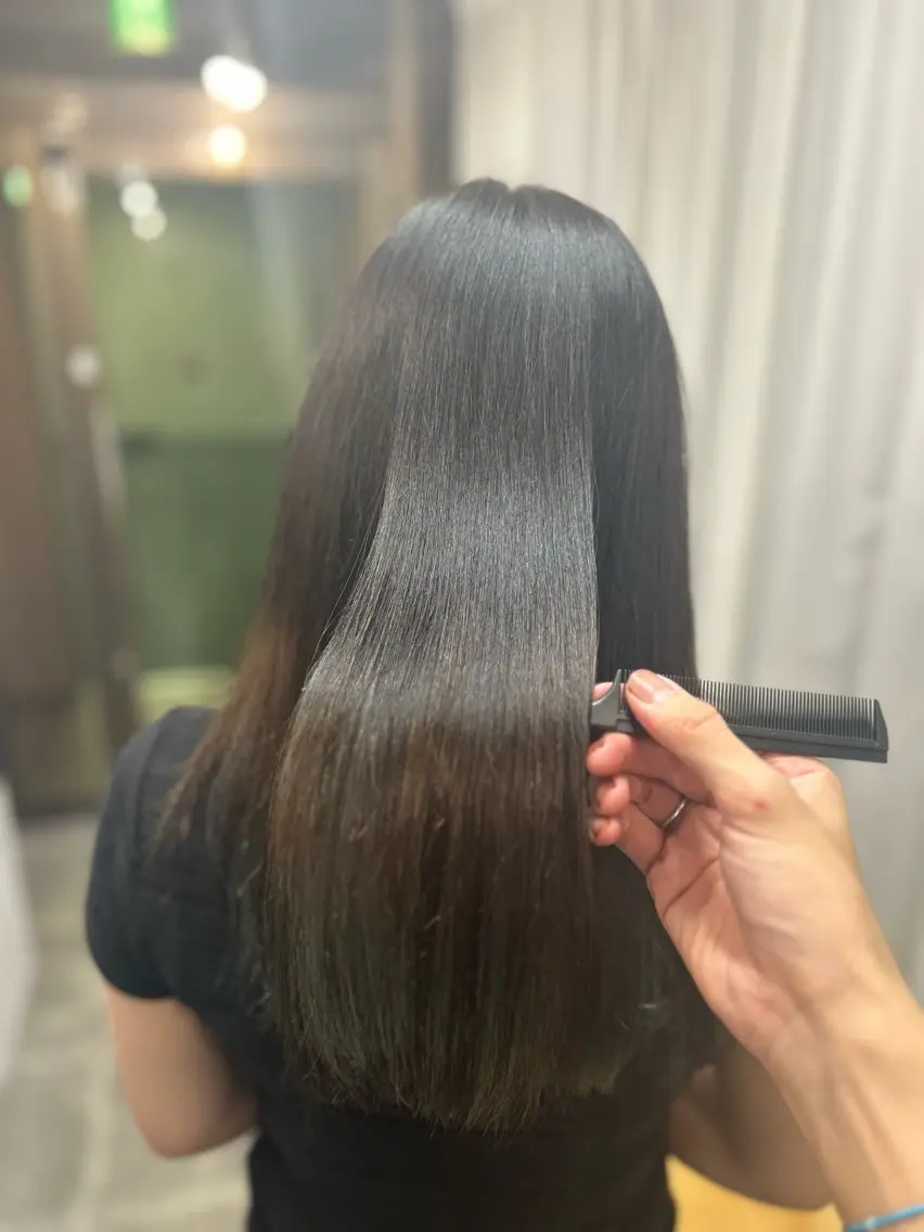 ミディアム カラー カット ヘアカラー トリートメント メンズパーマ 髪質改善☆有馬のヘアスタイル