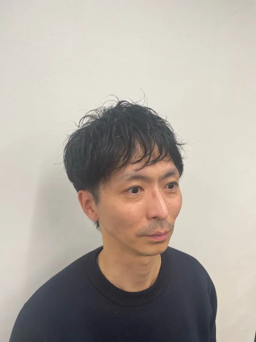 ショート メンズ マッシュ メンズパーマ MEN'S 限定 / 杉田 星成のヘアスタイル