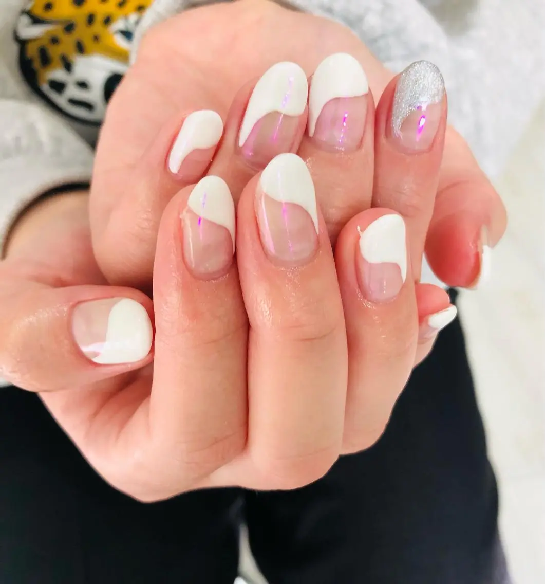ネイル フレンチネイル ニュアンスネイル H3 hitoのネイルデザイン