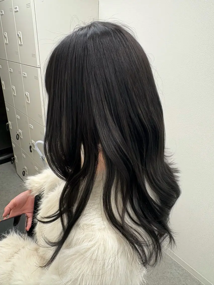 ロング カラー 似合わせヘア🪽 riko🐈‍⬛のヘアスタイル