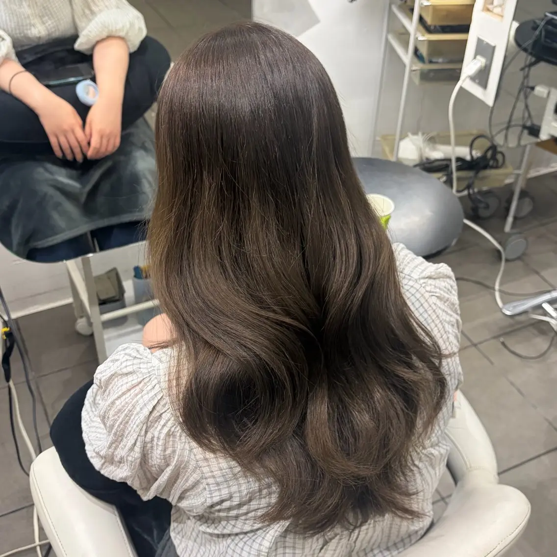 ロング カラー カット ヘアカラー カラーモデル募集 🫧彩花🦋のヘアスタイル