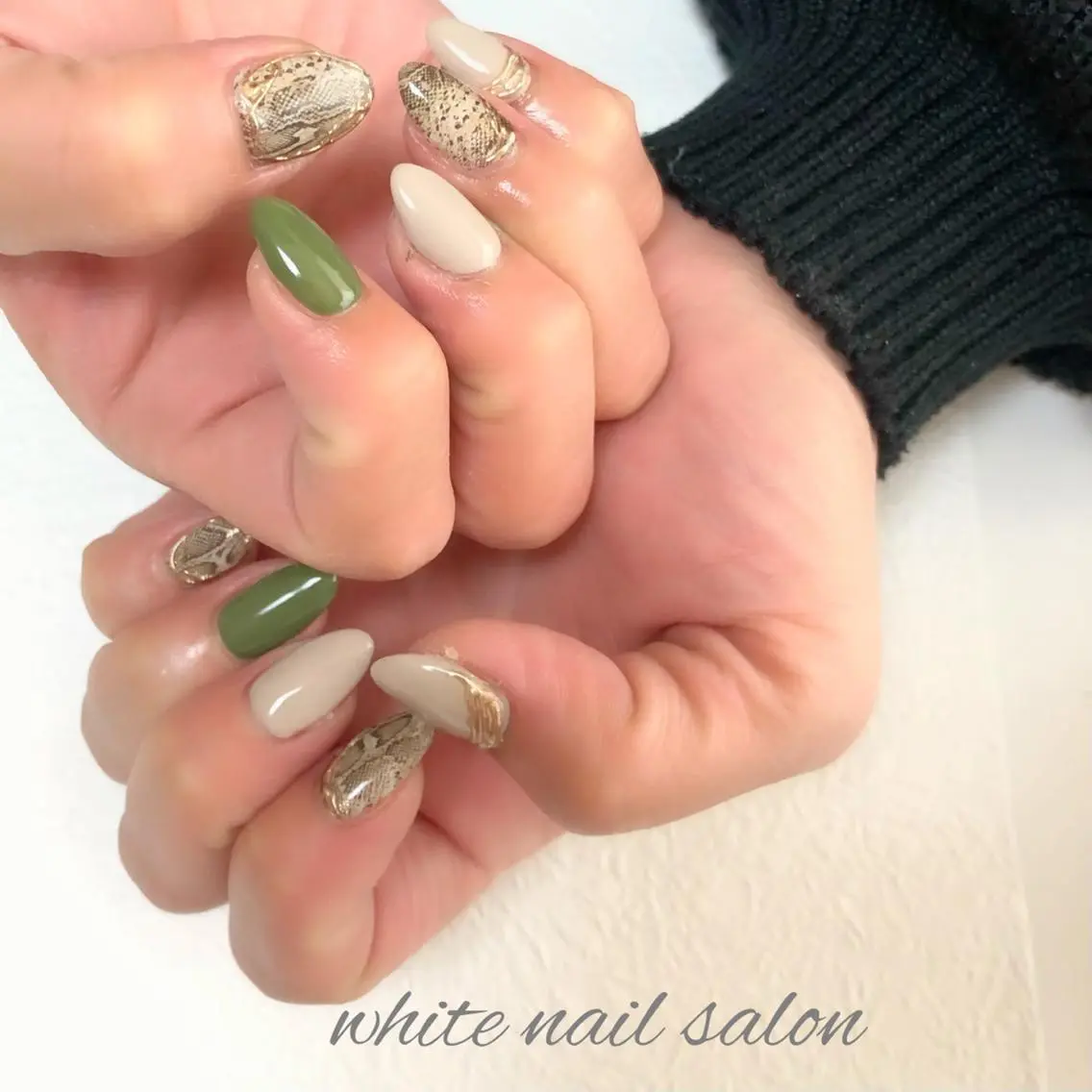 ネイル アートネイル フレンチネイル ジェルネイル ハードジェル 持ち込み white nail salonのネイルデザイン
