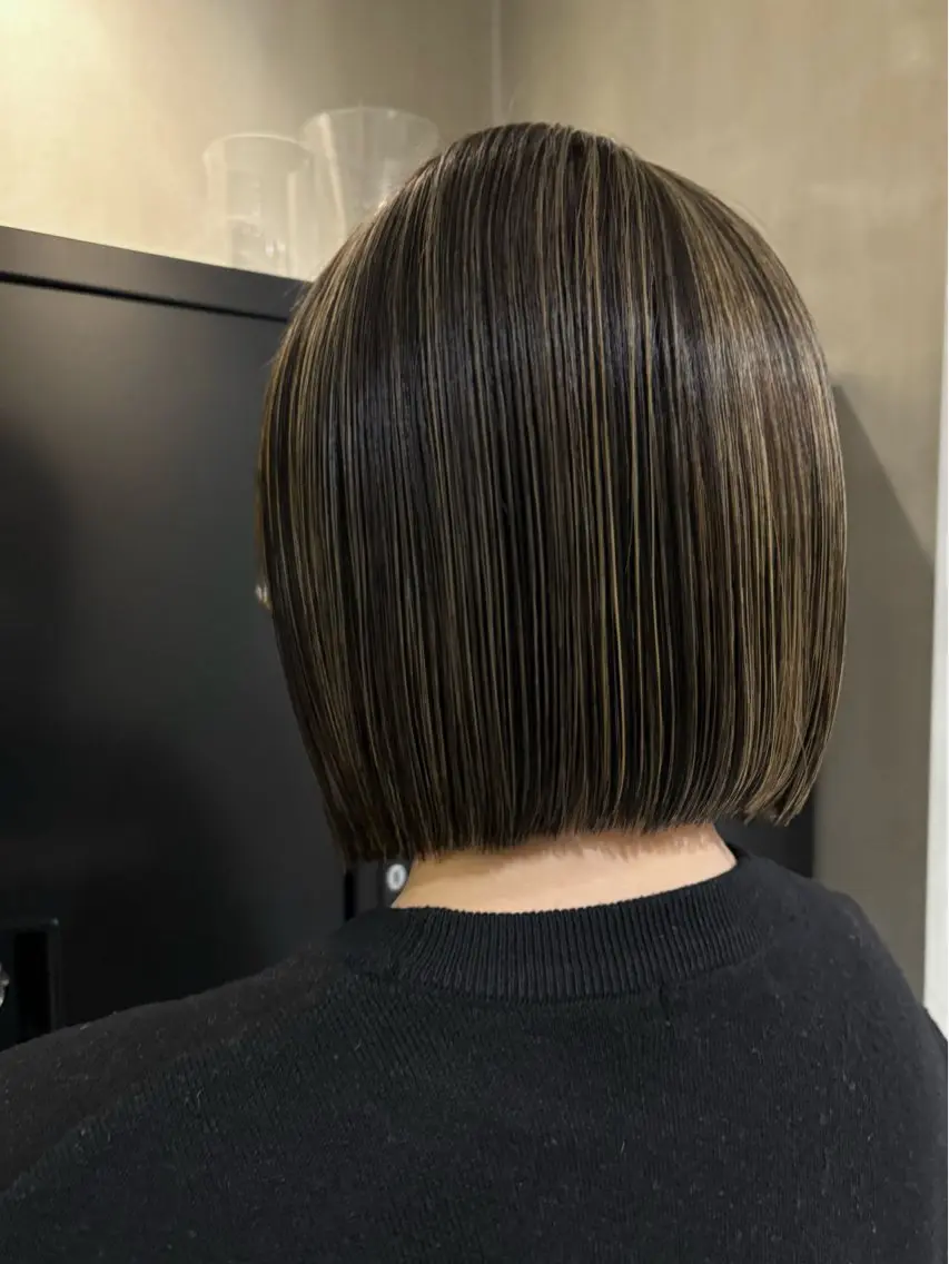 ショート ハイライト レイヤー/メンズ/ kaedeのヘアスタイル