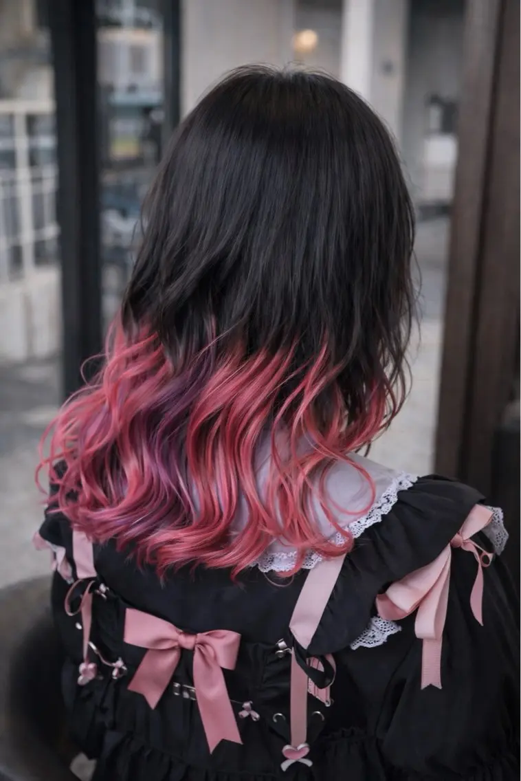 セミロング ヘアカラー 長谷川 朋樹のヘアスタイル