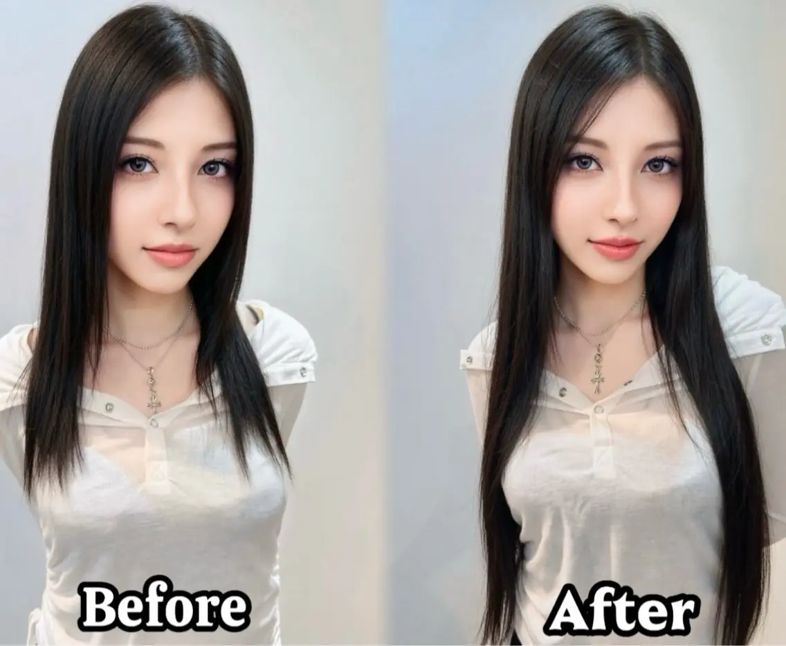 ロング カラー エクステ 髪質改善縮毛矯正特化 菊池 悠介のヘアスタイル