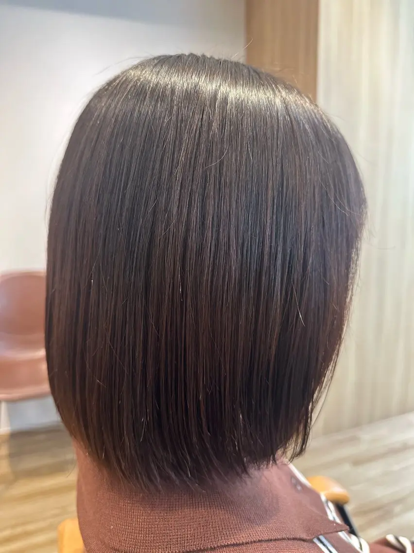 ミディアム パーマ 縮毛矯正 ✨✂️Nori ✂️✨のヘアスタイル
