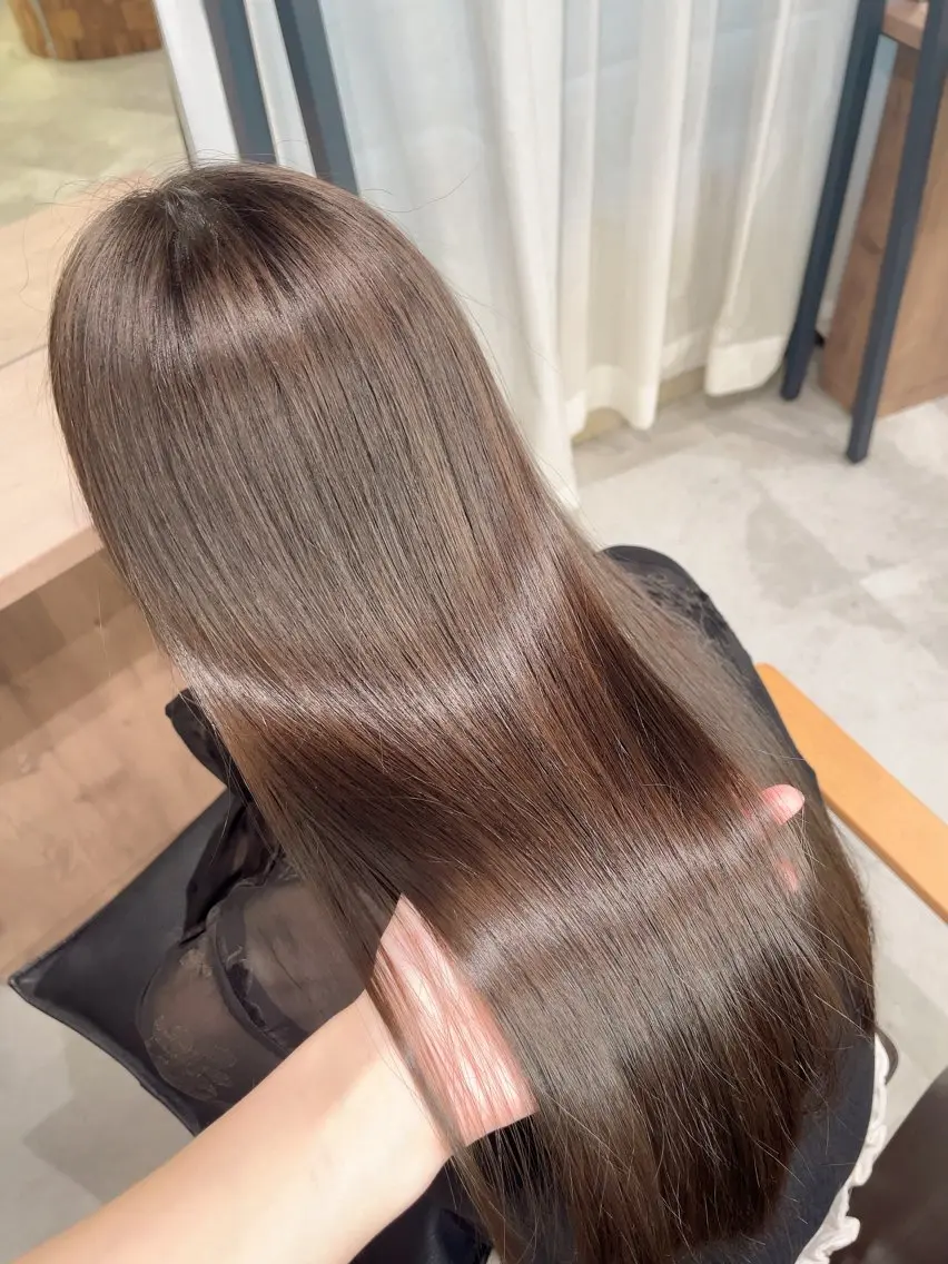 ロング KAEDE🎀 縮毛矯正＆パーマ特化のヘアスタイル