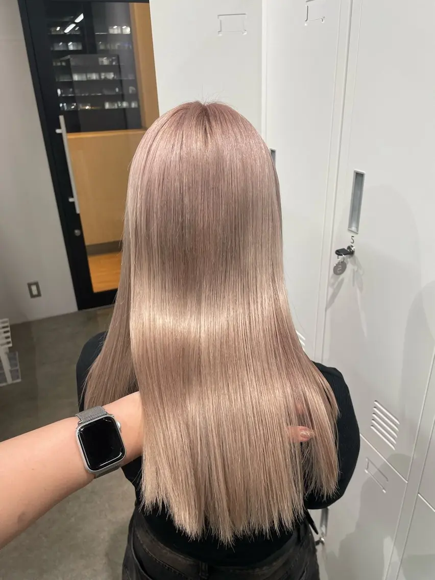 ケアブリーチ2回＋カラー＋ケアトリートメント🎀✨の写真