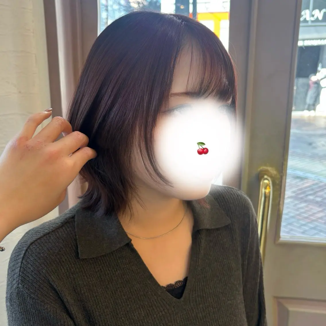 ショート カラー ブラウンカラー レッドカラー レッドブラウン ヘアカラー トリートメント 伊藤 粹 /浦和/艶カラーのヘアスタイル