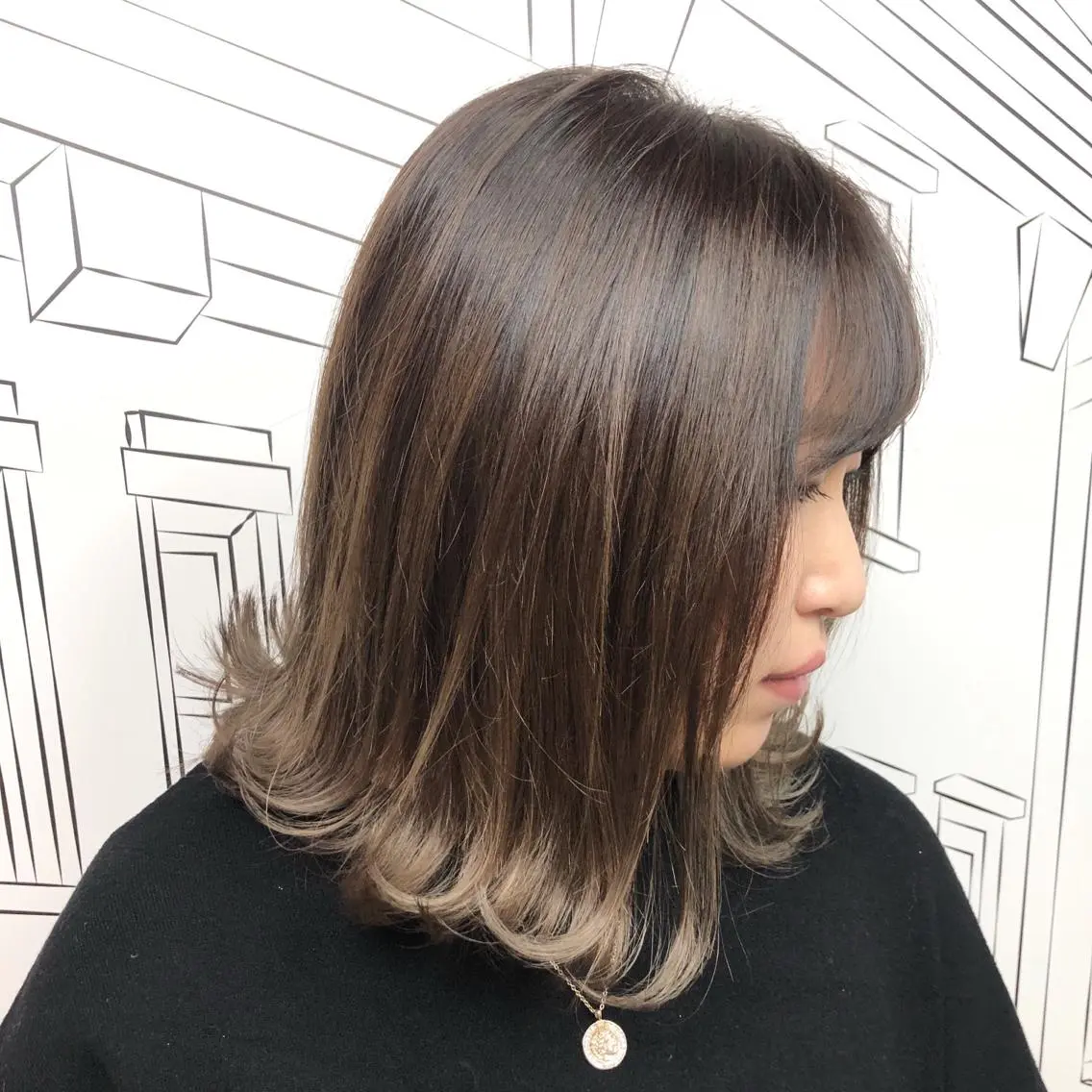ショート カラー ベージュカラー イルミナカラー TOMOKA 艶髪/髪質改善🫧のヘアスタイル