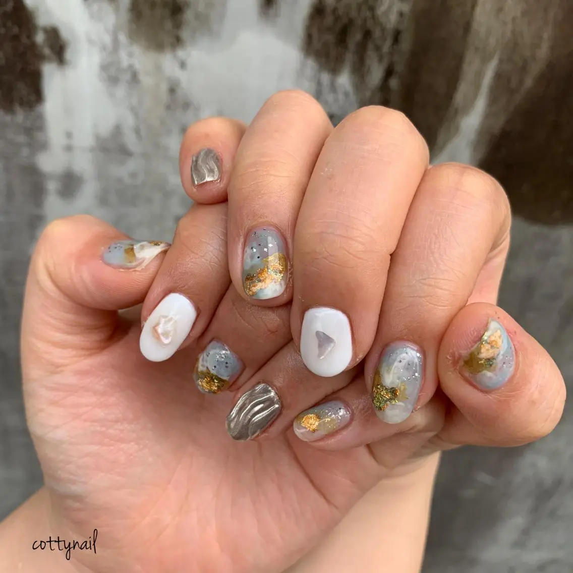 ネイル アートネイル ジェルネイル ニュアンスネイル cottynail -miki-のその他イメージ