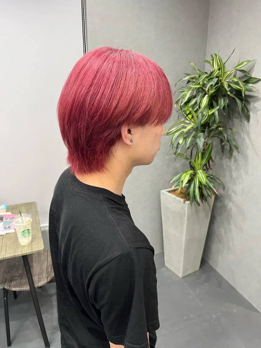 メンズ 難波 海のヘアスタイル