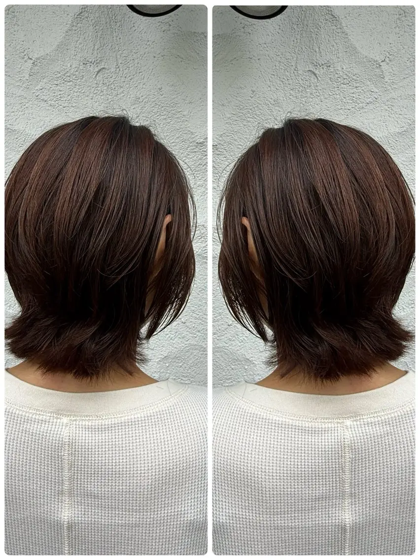 ショート 艶カラー🕊️ ✴︎Yukari✴︎のヘアスタイル