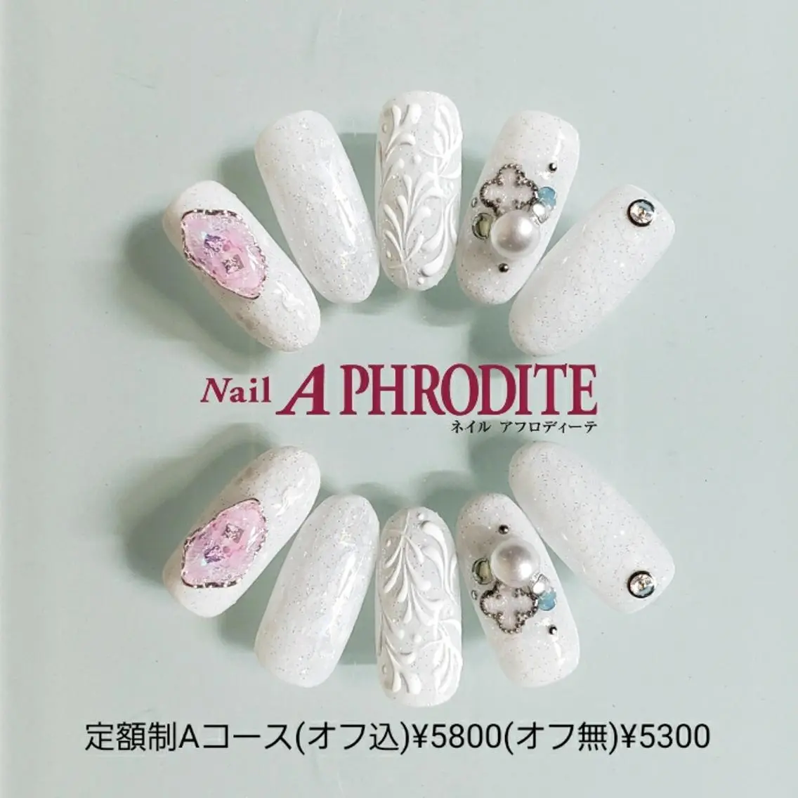 ネイル 持ち込み ニュアンスネイル ハンドネイル Nail Aphroditeのネイルデザイン