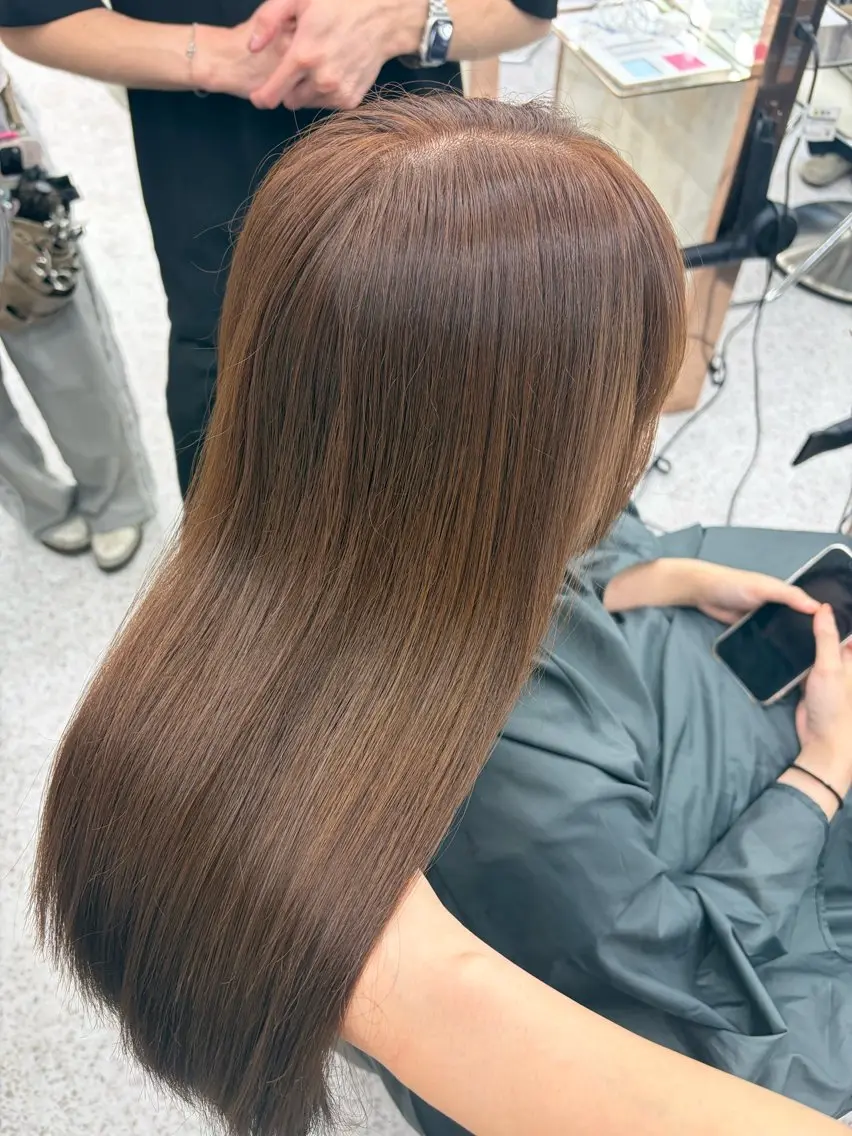 ロング カラー ヘアアレンジ カット ヘアカラー トリートメント 髪質改善/透明感 カラー/吉田光佑のヘアスタイル