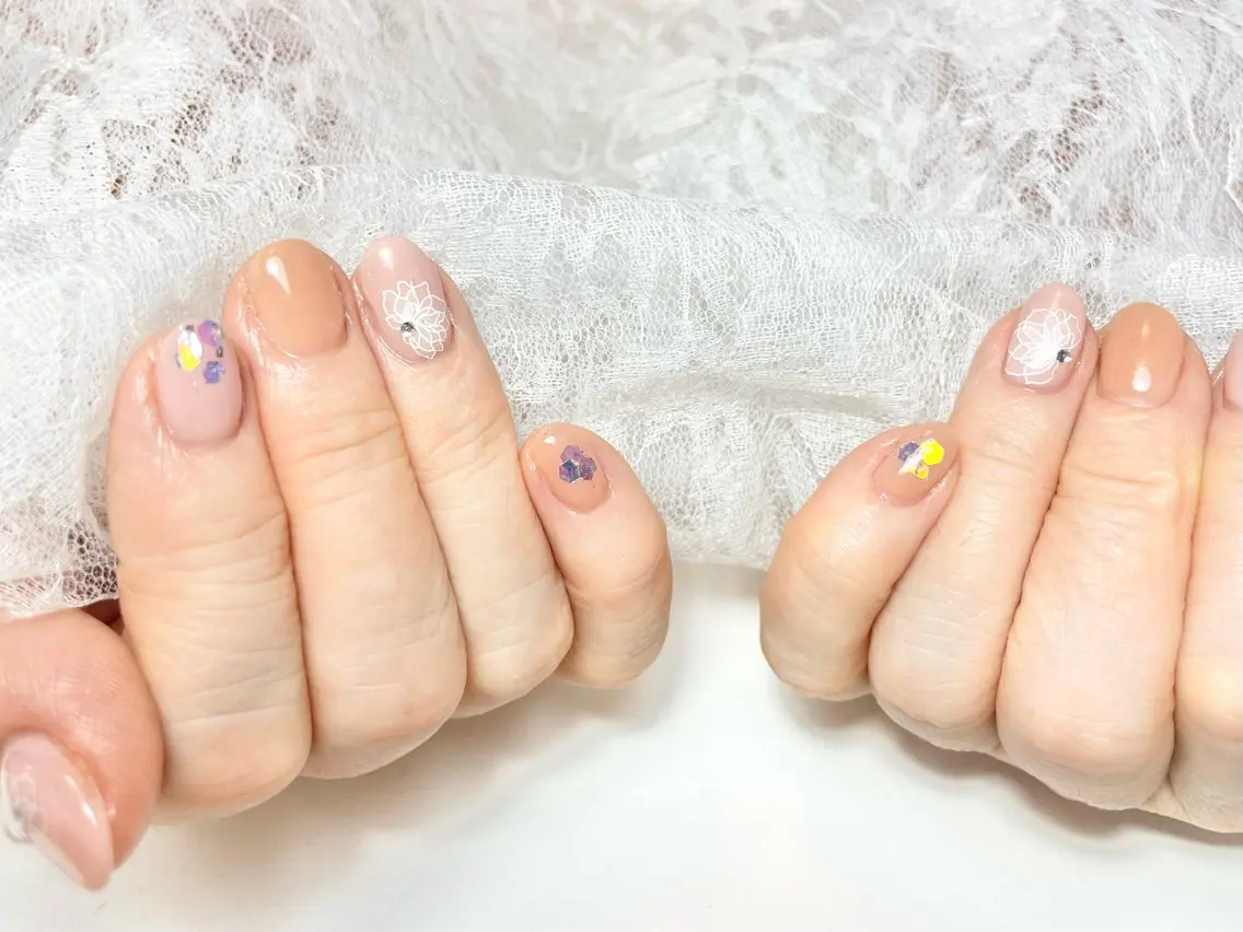 ネイル ハンドネイル nail salon Libertyのネイルデザイン