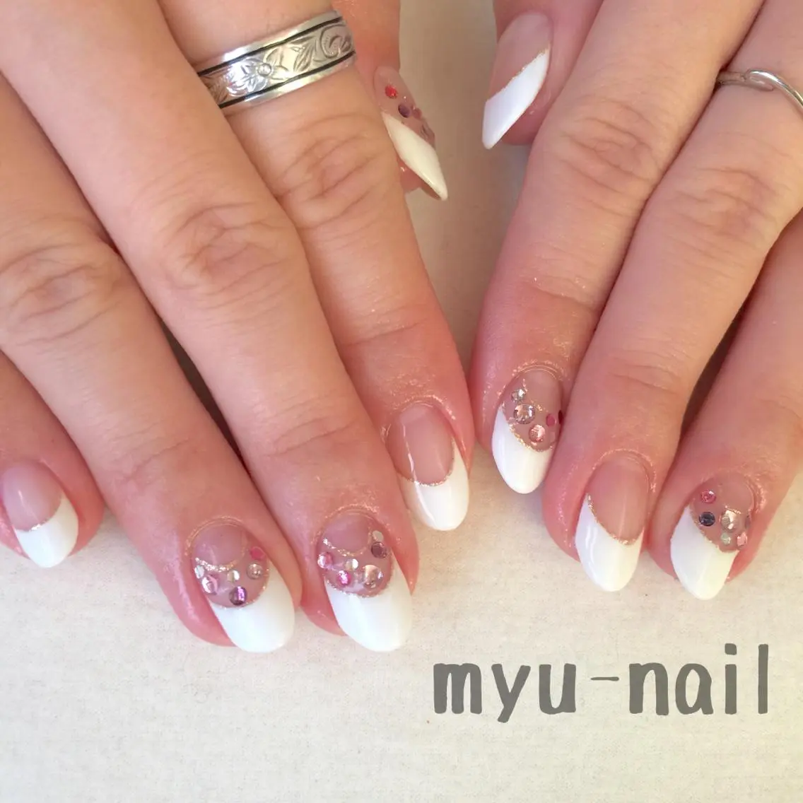 ネイル ハンドネイル ホームサロン myu-nailのネイルデザイン